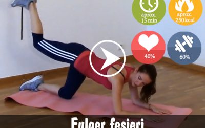 Antrenament fulger pentru fesieri si coapse