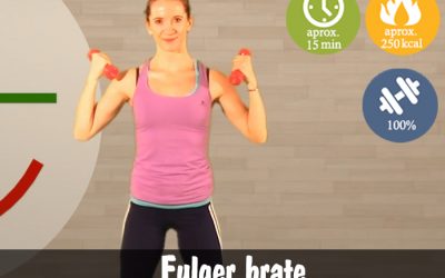 Antrenament fulger pentru brate