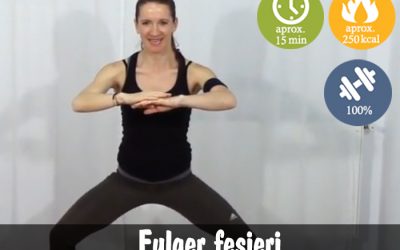 Antrenament fulger pentru fesieri