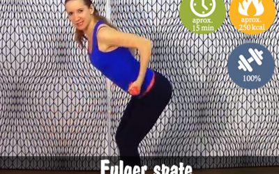 Antrenament fulger pentru spate