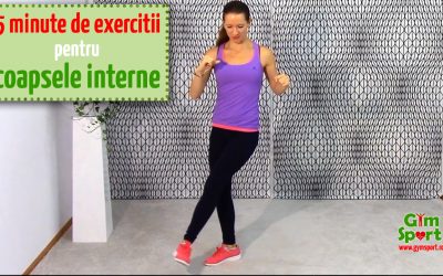 5 minute de exercitii pentru coapsele interioare