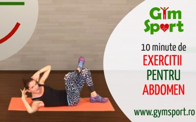 10 minute de exercitii pentru abdomen