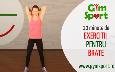 10 minute de exercitii pentru brate