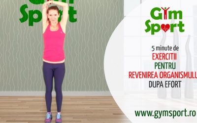 Exercitii de relaxare la final de antrenament