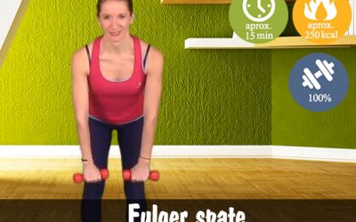 Antrenament fulger pentru spate