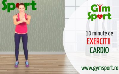 10 minute de exercitii cardio – VIDEO