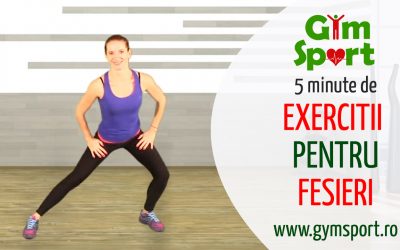 10 minute de antrenament pentru fesieri