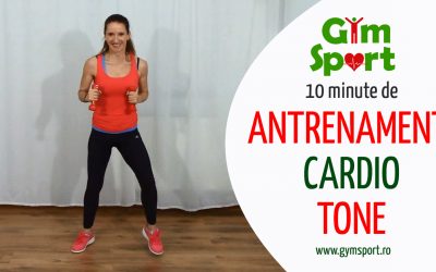 10 minute de antrenament Cardio Tone acasa