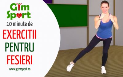 10 minute de exercitii pentru fesieri