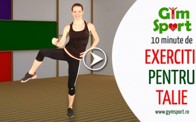 10 minute de antrenament pentru talie