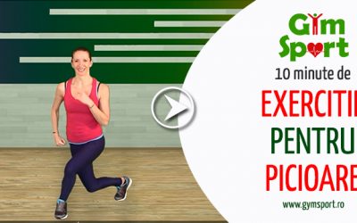 10 minute de exercitii pentru picioare suple