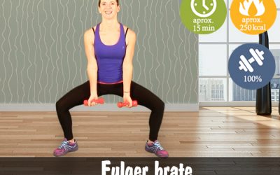 Antrenament fulger pentru brate