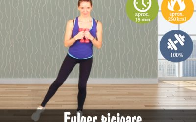 Antrenament fulger pentru picioare