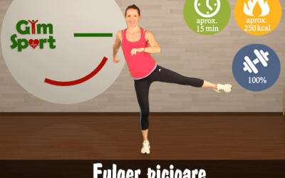 Antrenament fulger pentru picioare