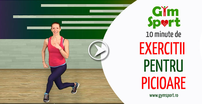 Exercitii pentru picioare – VIDEO 10 minute